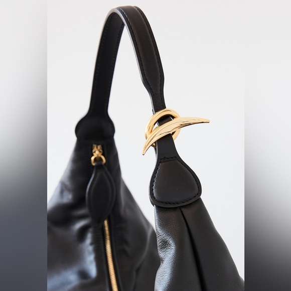 LITTLE LIFFNER Pillow Hobo Leather Tote Bag - Picture 7 of 8